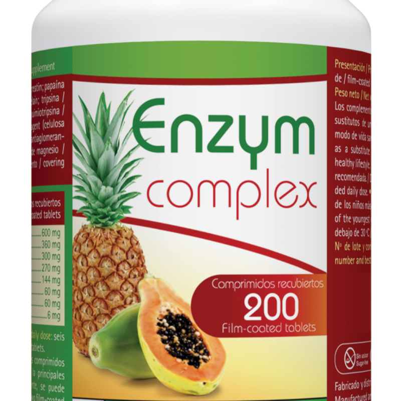 Enzym Complex · Tegor · 200 Comprimidos