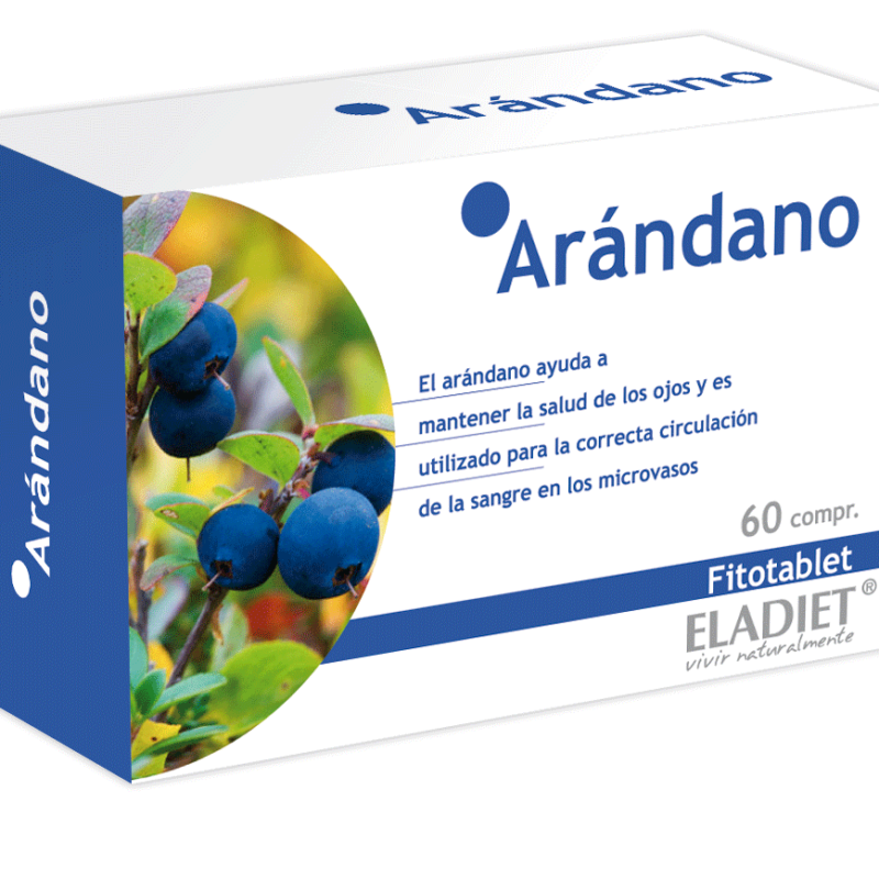 Arándano Azul · Eladiet · 60 Comprimidos