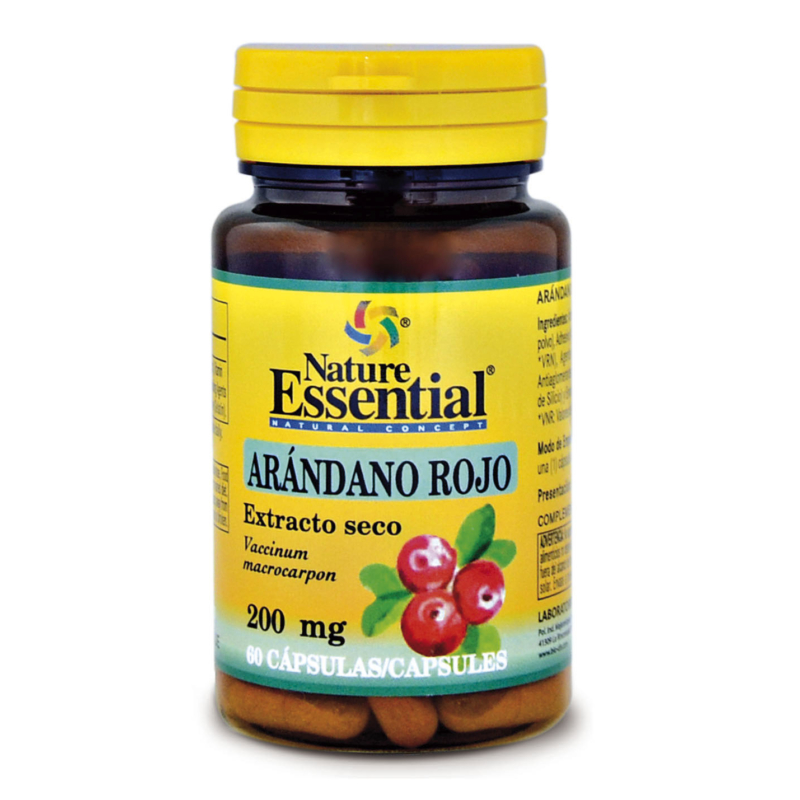 Arándano Rojo · Nature Essential · 60 Cápsulas