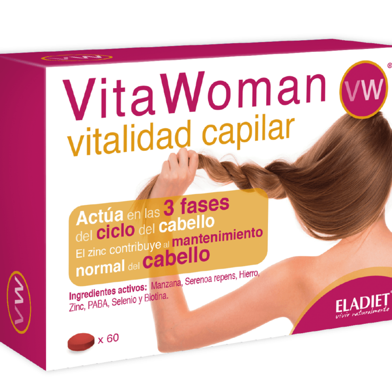 VitaWoman Vitalidad Capilar · Eladiet · 60 Comprimidos